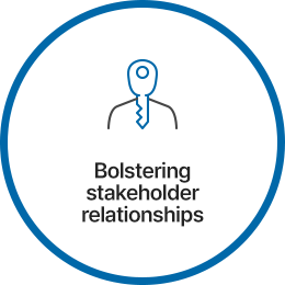 Bolstering stakeholder relationships